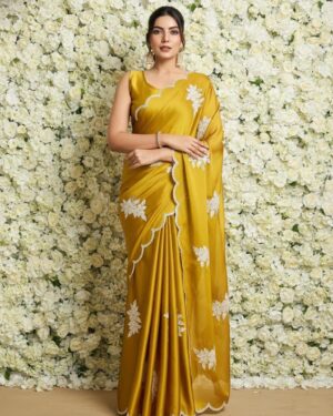 Chitra Party Wear Soft Rangoli Silk Saree With Blouse
