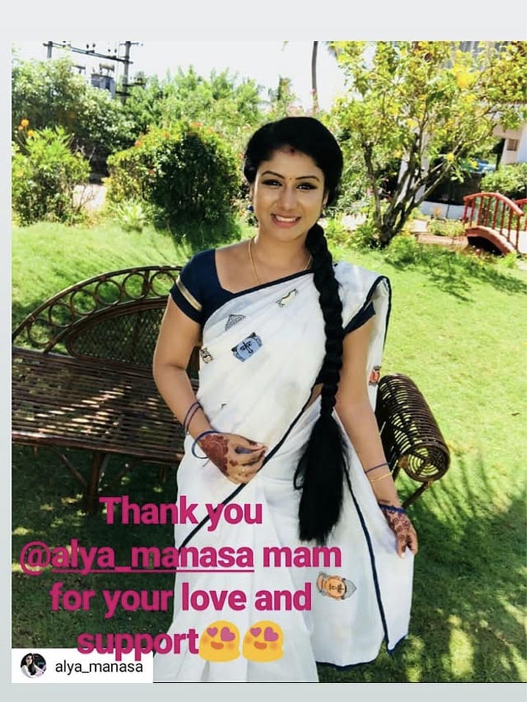 Actress Alya Manasa Sharince Boutique Raja Rani