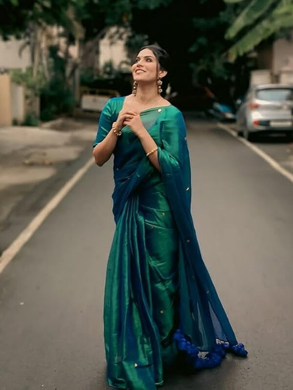 Trending Raga Tissue Saree