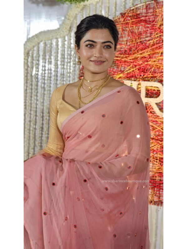 Rashmika Mandanna Saree Sharince Boutique